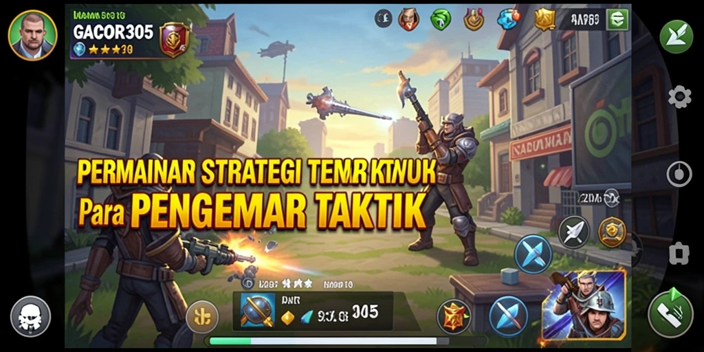 Tampilan gameplay menarik dari GACOR305 dengan strategi yang memikat.