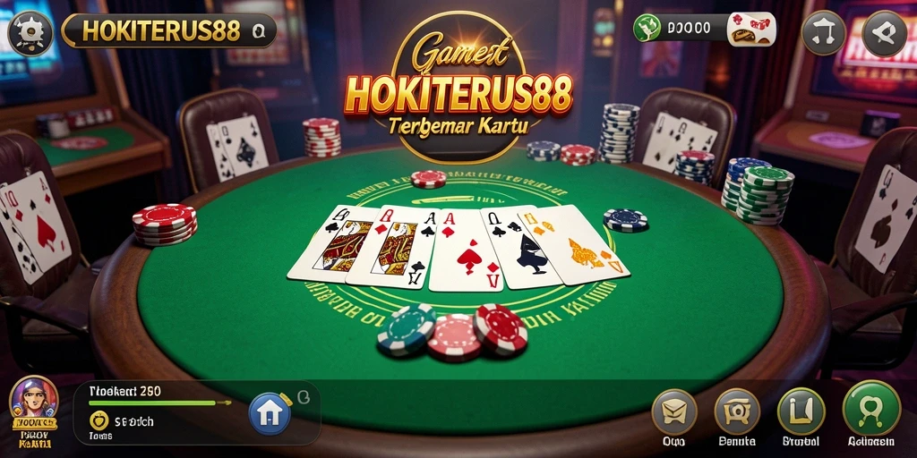 Gambaran Gameplay Seru HOKITERUS88 dengan Permainan Poker Interaktif