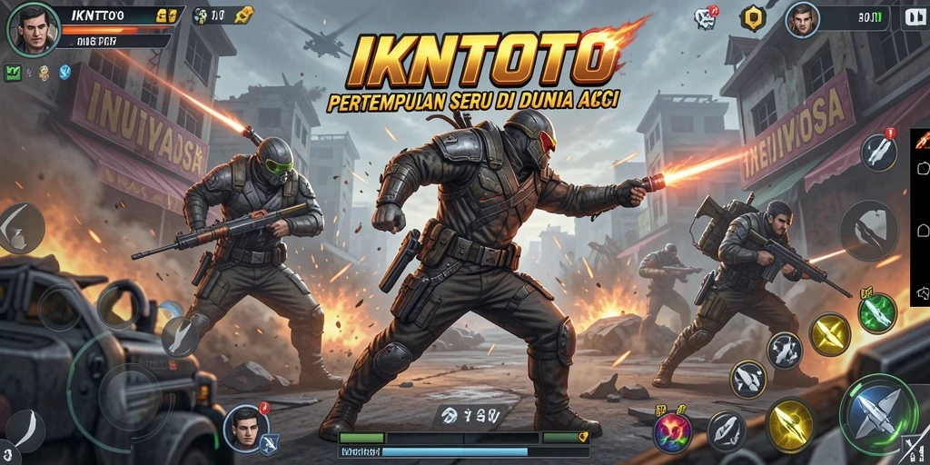 Screenshot gameplay menampilkan aksi mendebarkan di IKNTOTO.