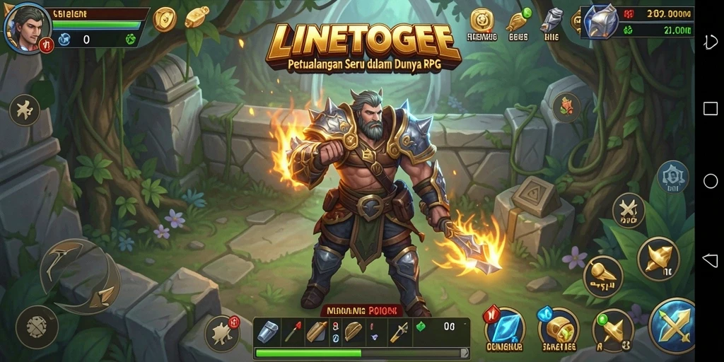 Gameplay seru dari LINETOGEL dengan aksi RPG yang menakjubkan.