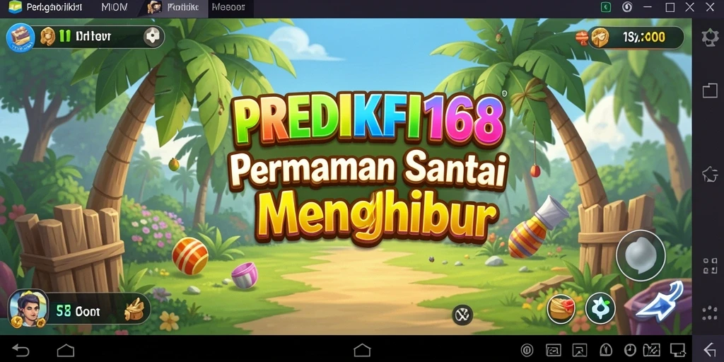 Tangkapan layar gameplay PREDIKSI168 yang menampilkan suasana permainan santai.