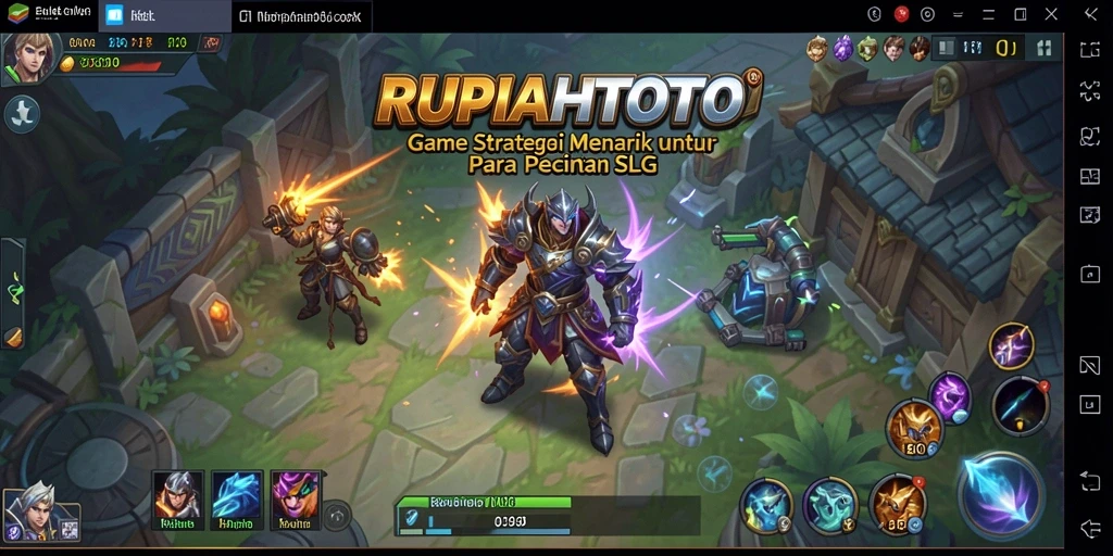 Tampilan gameplay mendalam dalam RUPIAHTOTO yang menantang.