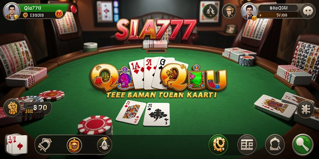 Screenshot tampilan gameplay seru QiuQiu di SIA777.