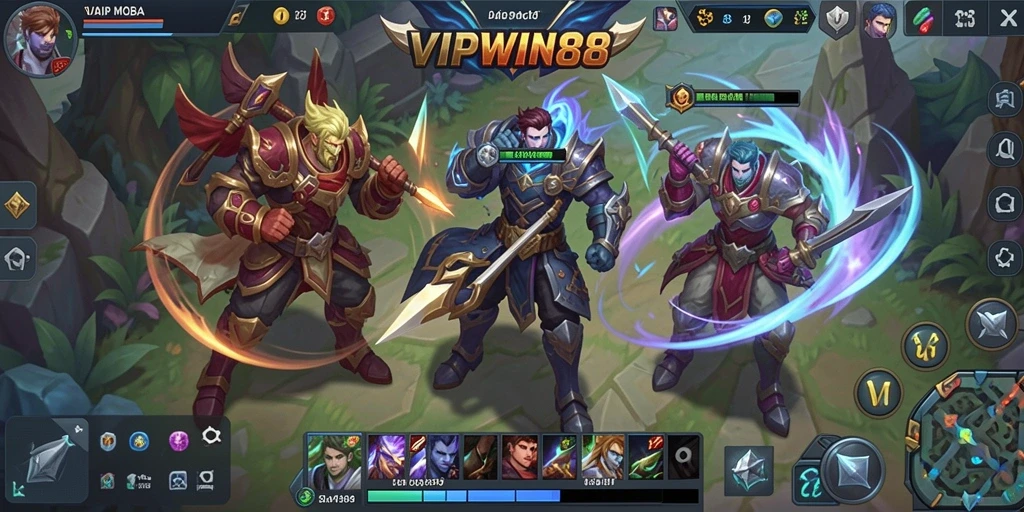 Tangkapan layar utama dari gameplay seru di VIPWIN88.